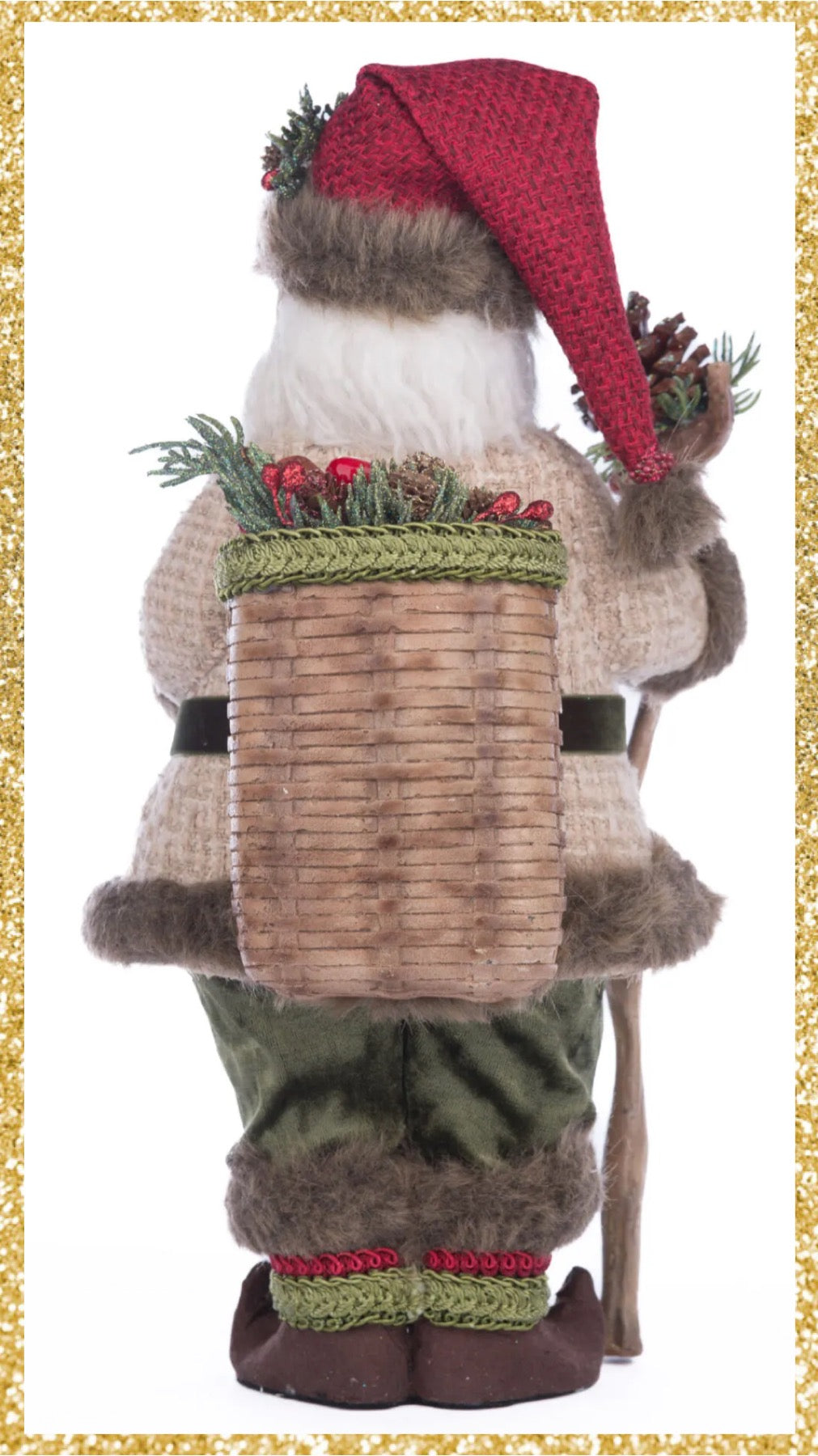 Katherine's Collection North Country Papa Nic North Santa 19 inch   Katherine's Collection Christmas Santa Figure