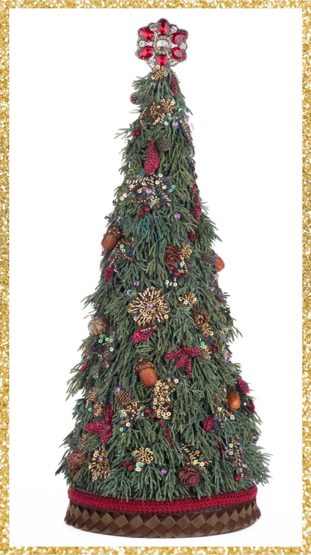 Katherine's Collection North Country Christmas Tree Tabletop   Katherine's Collection Christmas Tree Decor