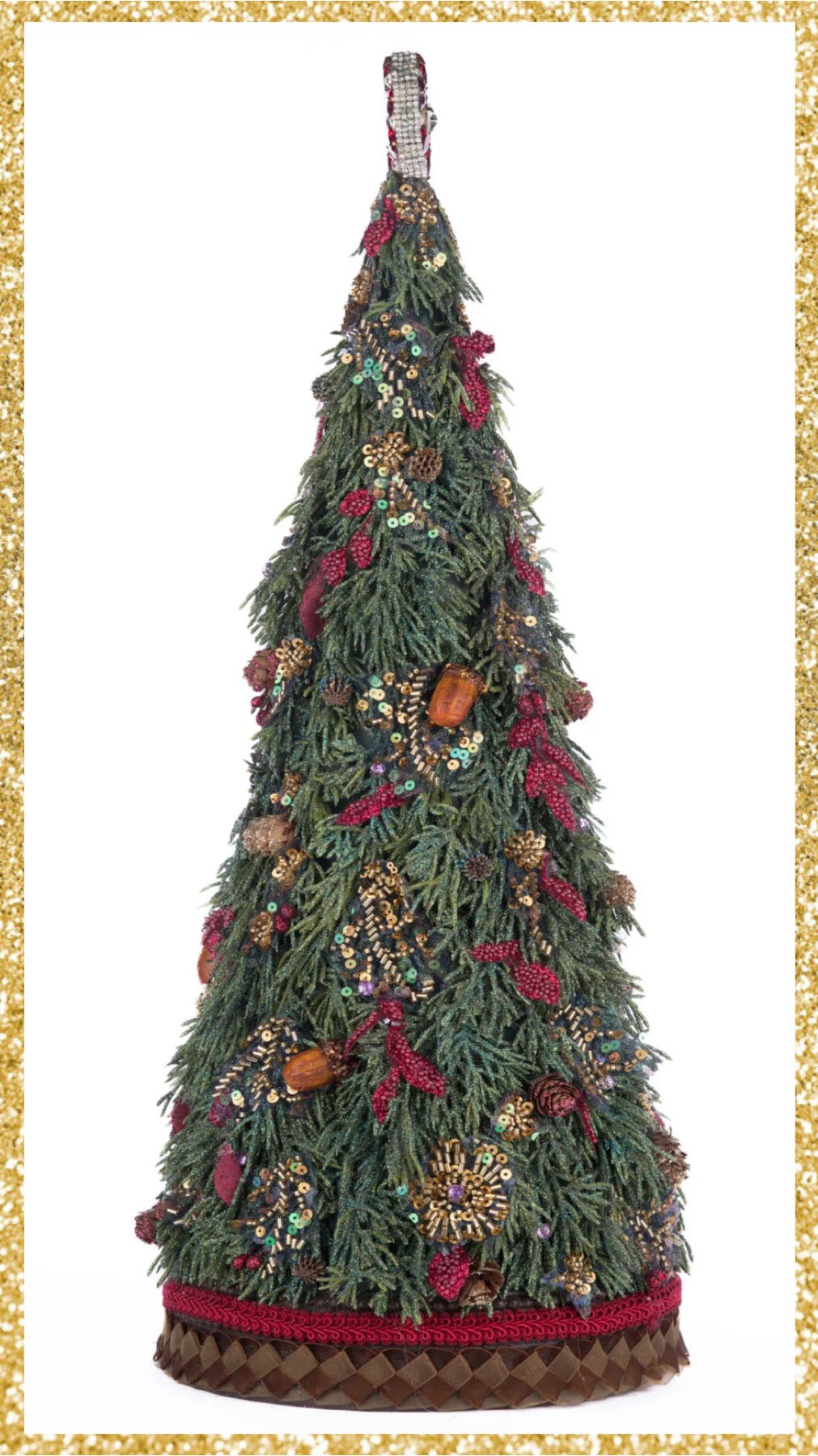 Katherine's Collection North Country Christmas Tree Tabletop   Katherine's Collection Christmas Tree Decor