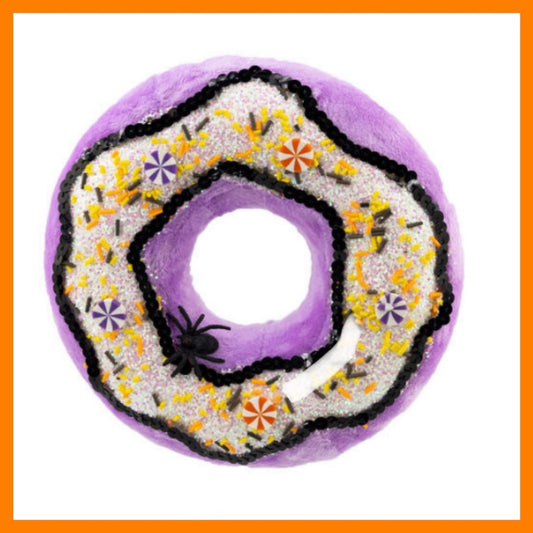 Halloween Purple Doughnut Ornament