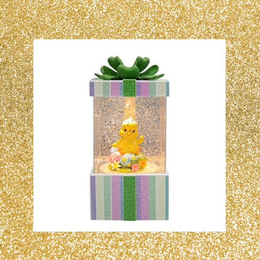 Baby Easter Chick Water Globe   Easter Water Globe