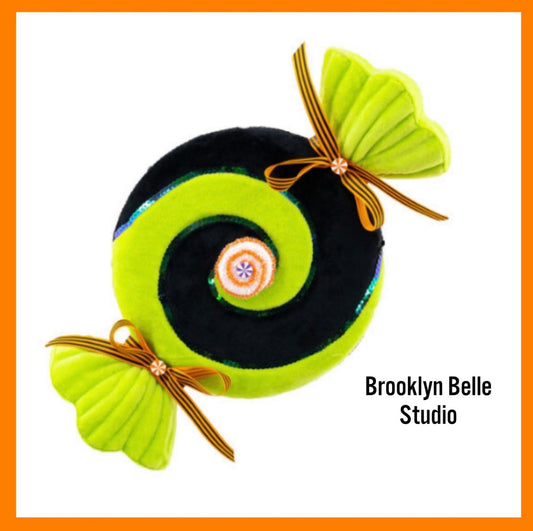 Copy of 17" Green Candy Swirl Decorations  Halloween Candy Decor