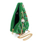 Mary Frances Festive Fir Crossbody Handbag  Mary Frances Christmas Beaded Handbag