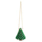 Mary Frances Festive Fir Crossbody Handbag  Mary Frances Christmas Beaded Handbag