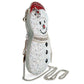 Mary Frances Snowman Ice Breaker Handbag  Mary Frances Christmas Holiday Beaded Handbag