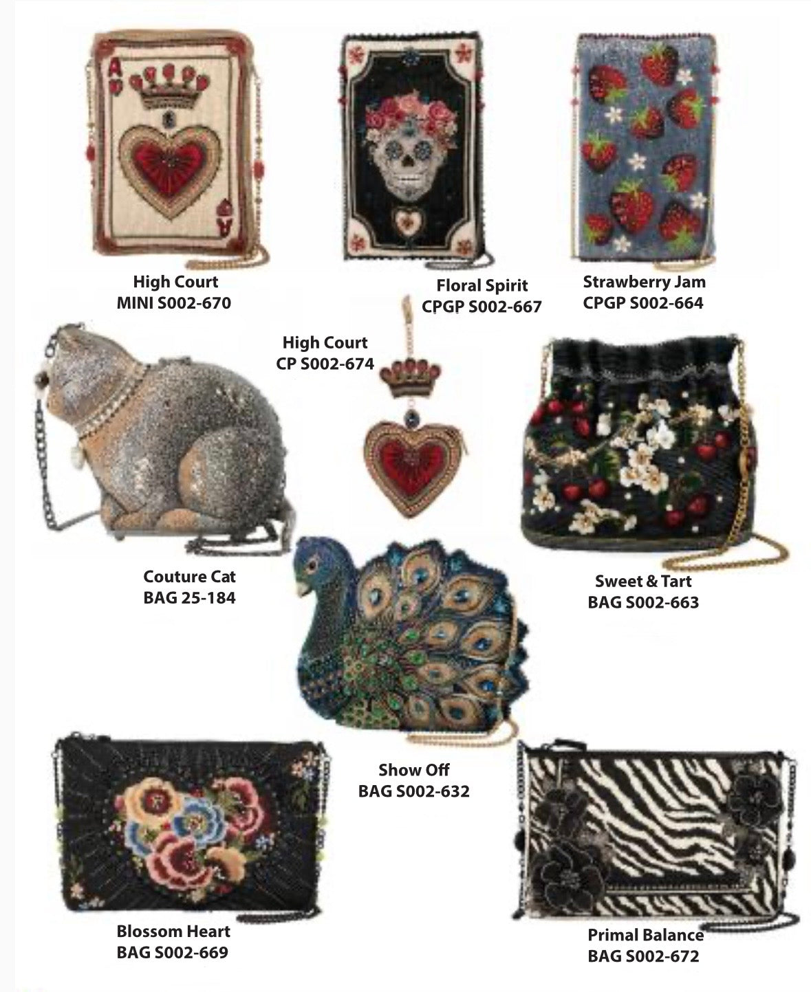 Mary Frances A Little Wild Beaded Leopard Print Crossbody Bucket Shoulder Bag