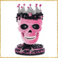 Katherine's Collection Pink Panic Skull Trinket Holder   Katherine's Collection Halloween Pink Skull