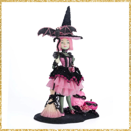 Katherine's Collection Rosalie Blackthorne Tabletop   Katherine's Collection Halloween Pink Decor