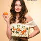 Mary Frances Sun Kissed Orange Fruit Beaded Crossbody Handbag  Mary Frances Fashion Bag