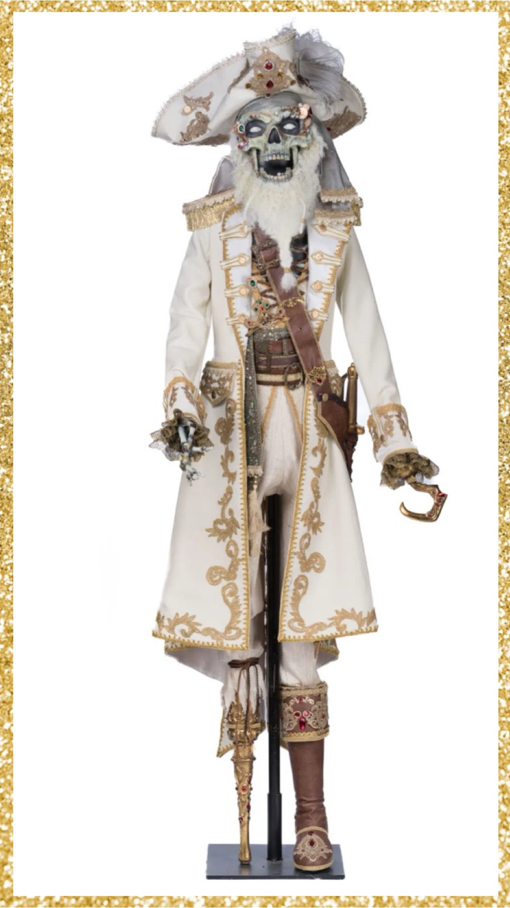 Katherine's Collection Captain Skully Swashbuckler LIFE SIZE Doll   Katherine's Collection Halloween LIFE SIZE Doll