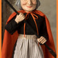 Bethany Lowe Vintage Witch with Broom Container   Bethany Lowe Halloween Witch Decoration