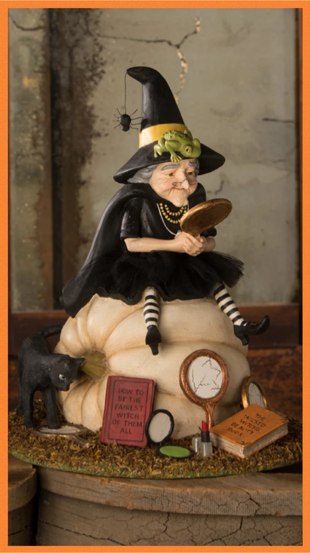 Bethany Lowe Fairest Witch Of Them All Witch Figure   Bethany Lowe Halloween Witch Decoration