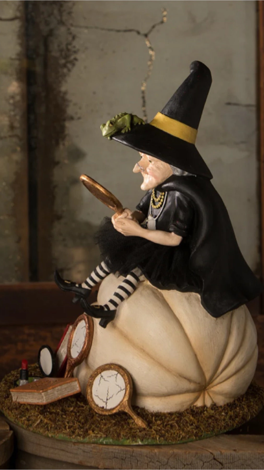 Bethany Lowe Fairest Witch Of Them All Witch Figure   Bethany Lowe Halloween Witch Decoration