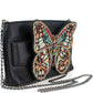 Mary Frances Beaded Butterfly Effect Crossbody Handbag    Mary Frances Butterfly Purse