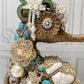 Jeweled Seahorse Finial Candle Holder   Mark Roberts Home Decor