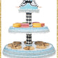 Katherine's Collection Tiny Alice Tiered Tray    Katherine's Collection Hearts and Wonderland