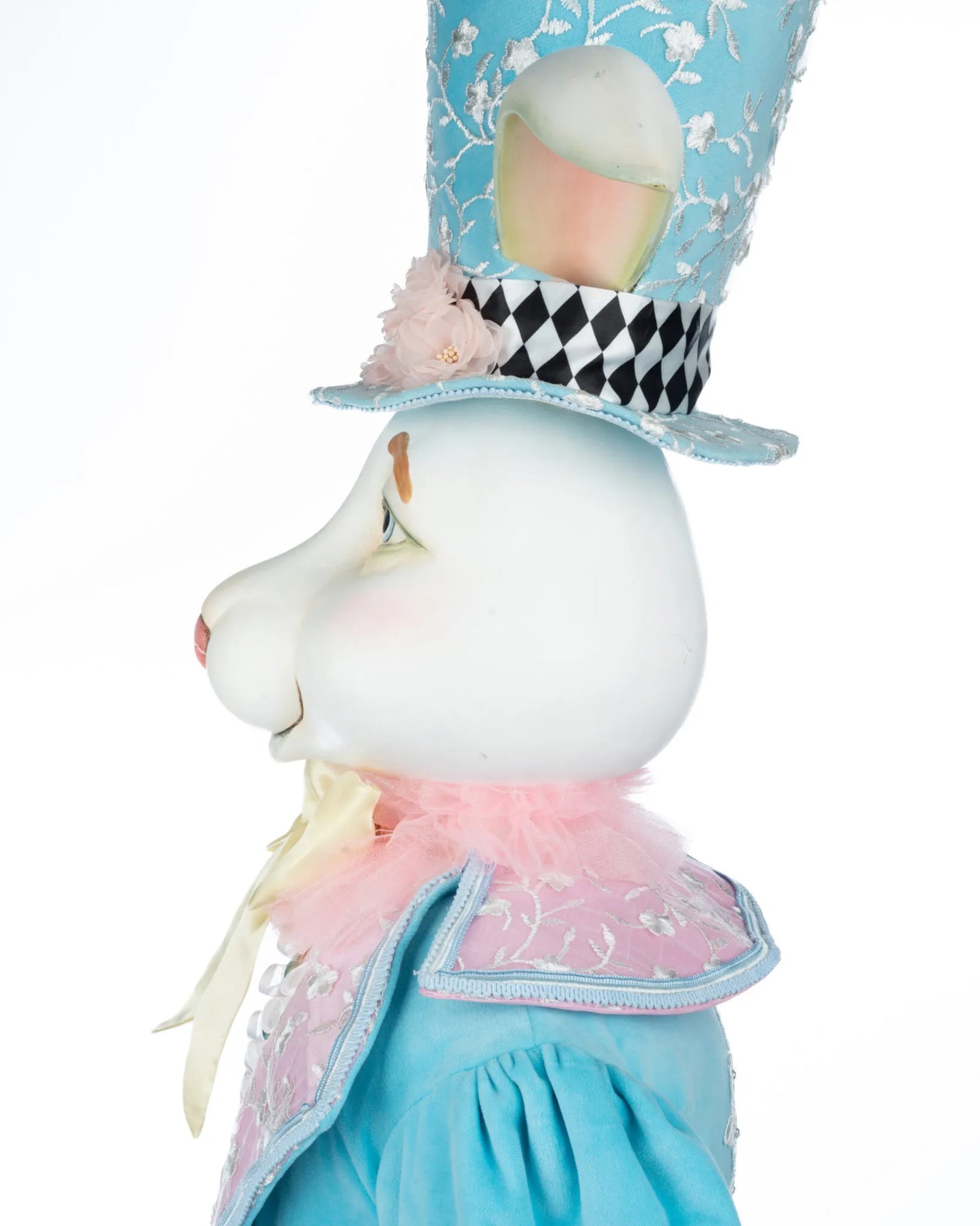 Katherine's Collection White Rabbit Life Size   Katherine's Collection Hearts and Wonderland