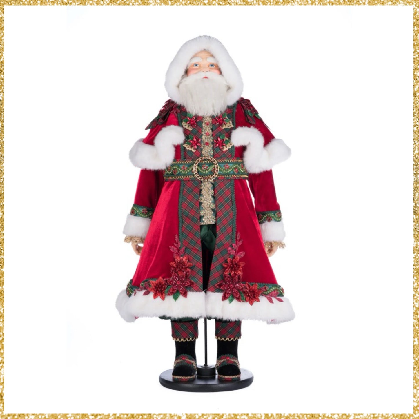 Katherine's Collection Holiday Magic Christopher Magic Santa Doll   Katherine's Collection Santa