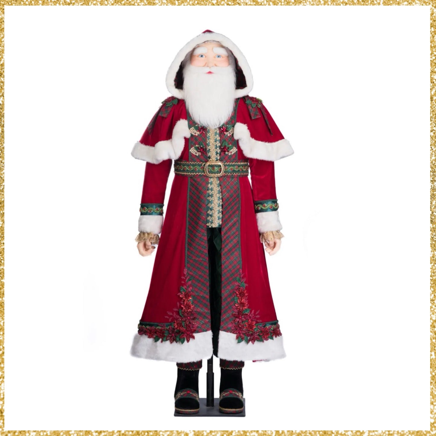 Katherine's Collection Holiday Magic Christopher Magic Santa Doll Life Size   Katherine's Collection LIFE SIZE Santa