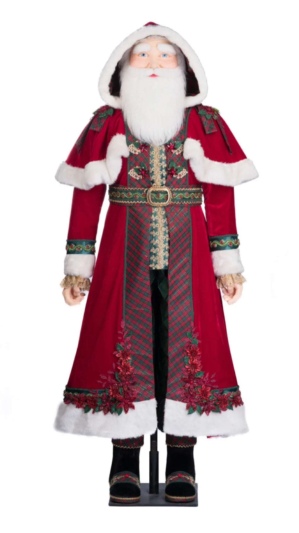 Katherine's Collection Holiday Magic Christopher Magic Santa Doll Life Size   Katherine's Collection LIFE SIZE Santa