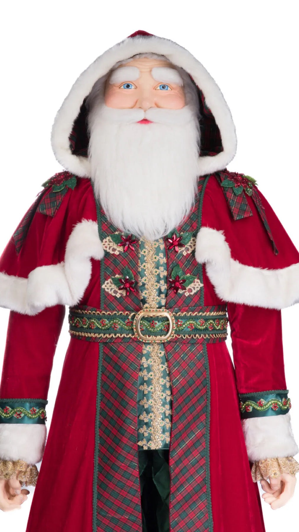 Katherine's Collection Holiday Magic Christopher Magic Santa Doll Life Size   Katherine's Collection LIFE SIZE Santa