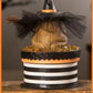 Bethany Lowe Witchy Toad on Box    Bethany Lowe Toad on Trinket Candy Box Halloween Decoration