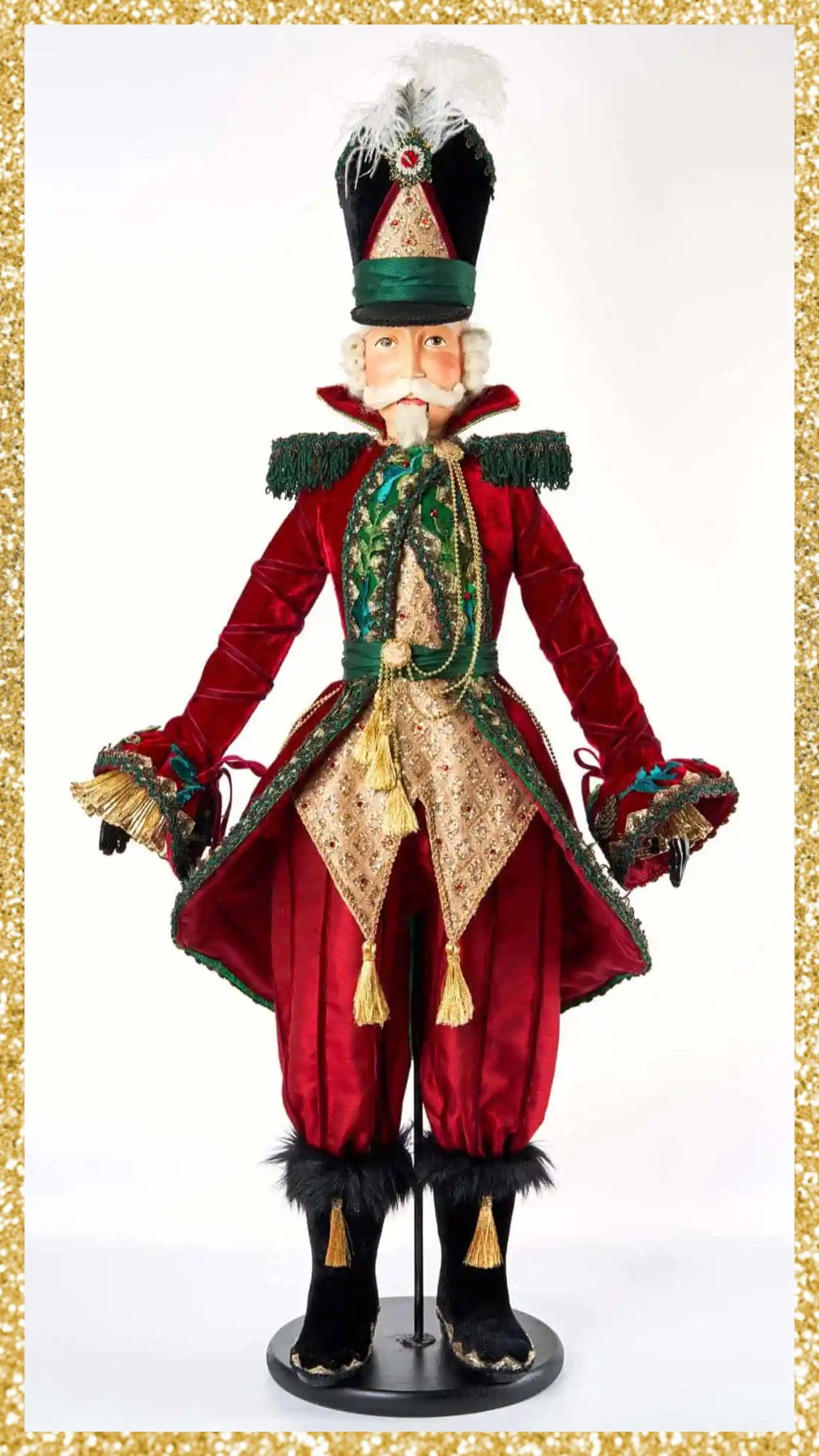 Katherine's Collection Officer G. Tidings Nutcracker 19-Inch   Katherine's Collection Christmas