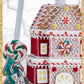 Katherine's Collection Gingerbread Tree Topper or Tabletop   Katherine's Collection Gingerbread House Decoration