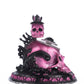 Katherine's Collection Skull And Roses Phone Tabletop   Katherine's Collection Halloween Pink Skull Phone