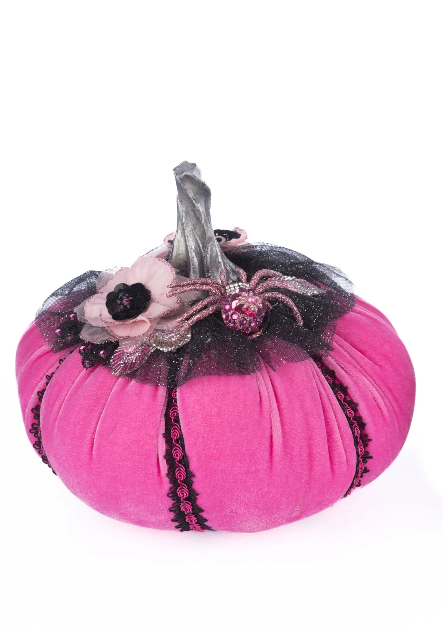 Katherine's Collection Pink Passion Stuffed Pumpkins   Katherine's Collection Halloween Pink Pumpkins