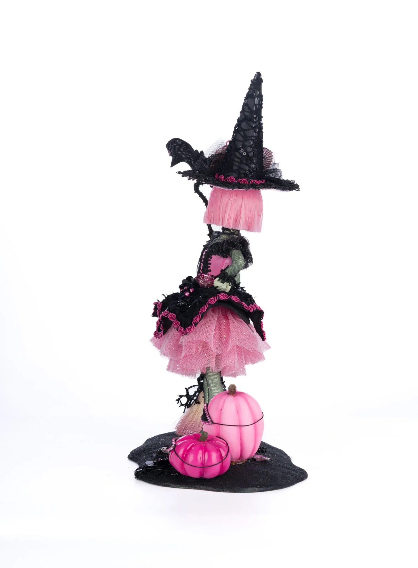 Katherine's Collection Rosalie Blackthorne Tabletop   Katherine's Collection Halloween Pink Decor