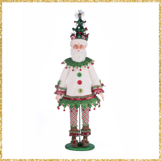 Katherine's Collection Village Of Holly Woods Papa Winterberry Santa Doll   Katherine's Collection Santa