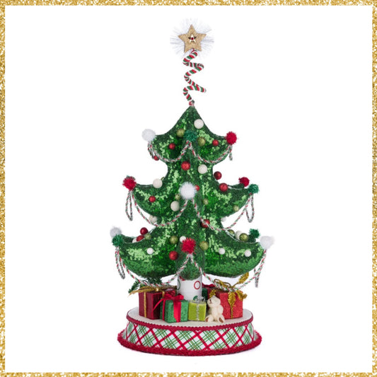 Katherine's Collection Village Of Holly Woods Whimsical Table Top Tree   Katherine's Collection Tabletop Christmas Tree