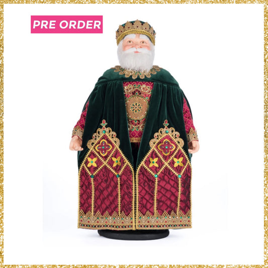 Katherine's Collection Father Christmas Castle Santa Doll   Katherine's Collection Santa 24 inch
