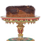 Katherine's Collection Christmas Castle Cake Plate Stand   Katherine's Collection Christmas Pedestal Cake Stand