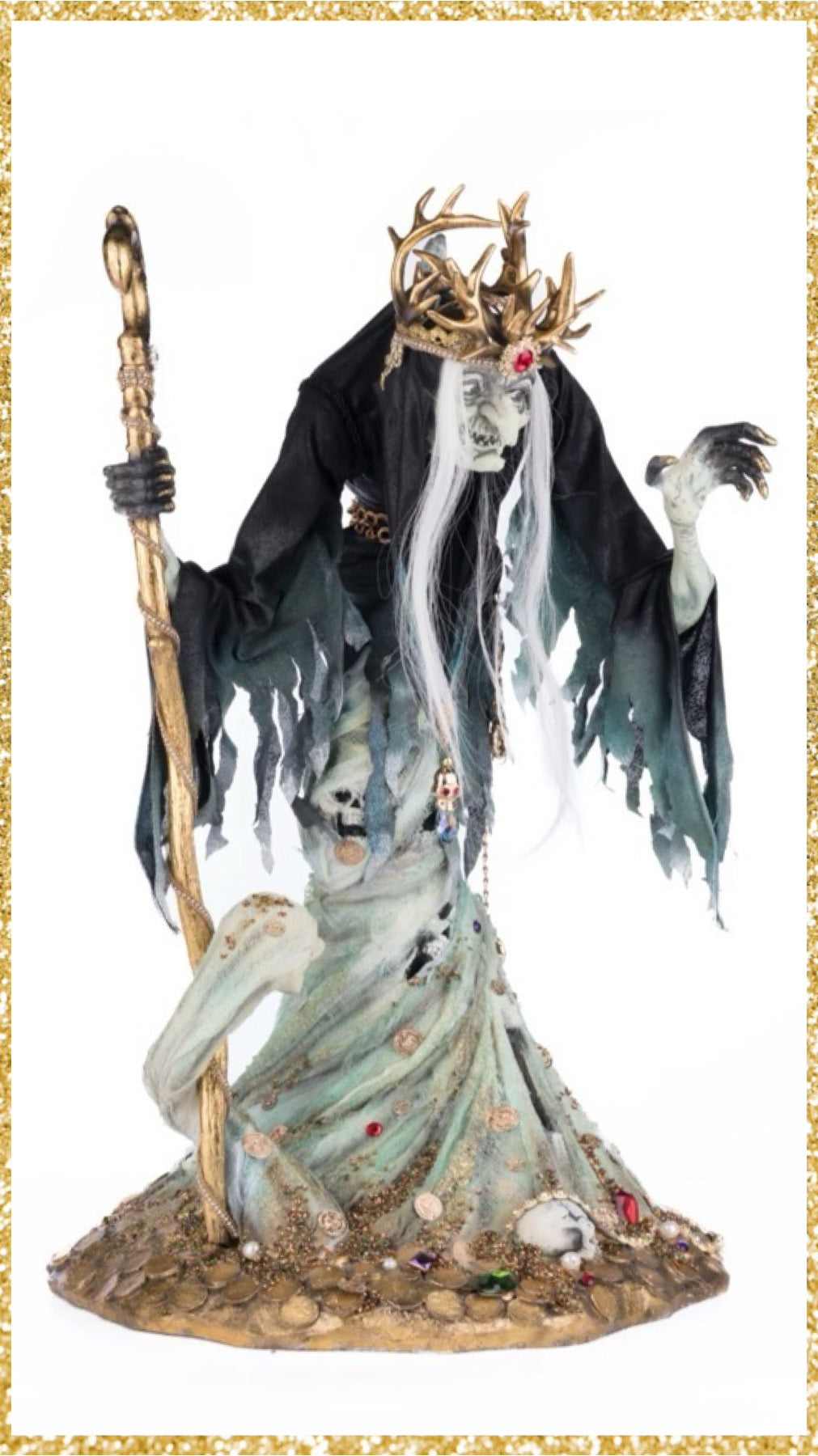 Katherine's Collection Gilda The Treasure Temptress    Katherine's Collection Halloween Witch