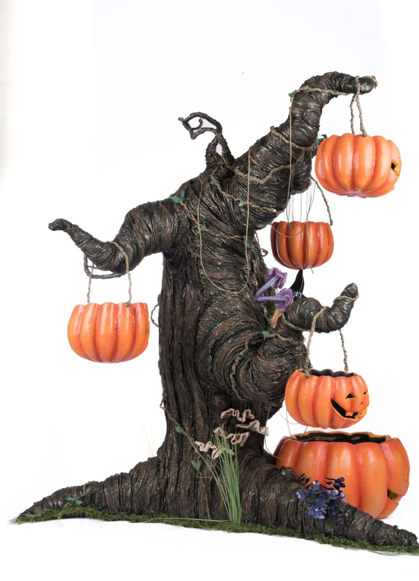 Katherine's Collection Witching Willow Tree with Jack O Lanterns   Katherine's Collection Halloween Jack O Lantern Tree