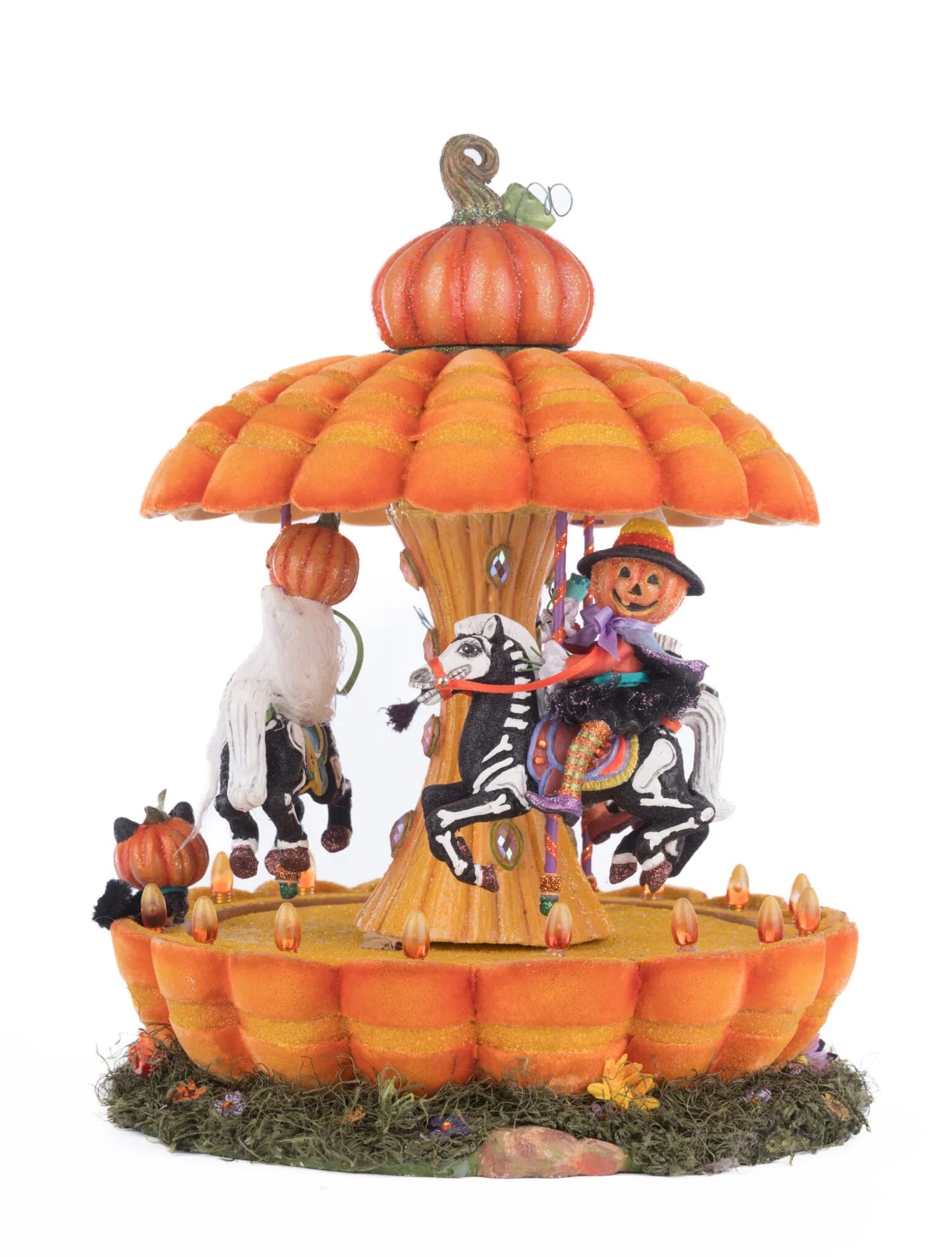 Katherine's Collection Pumpkin Carousel   Katherine's Collection Halloween Carousel