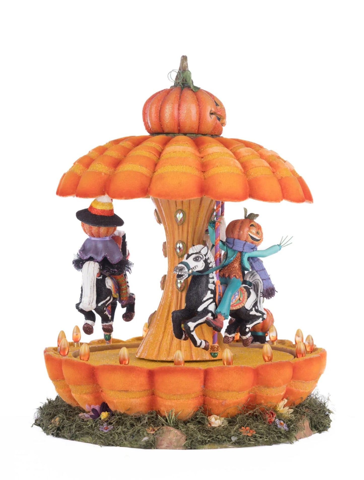 Katherine's Collection Pumpkin Carousel   Katherine's Collection Halloween Carousel