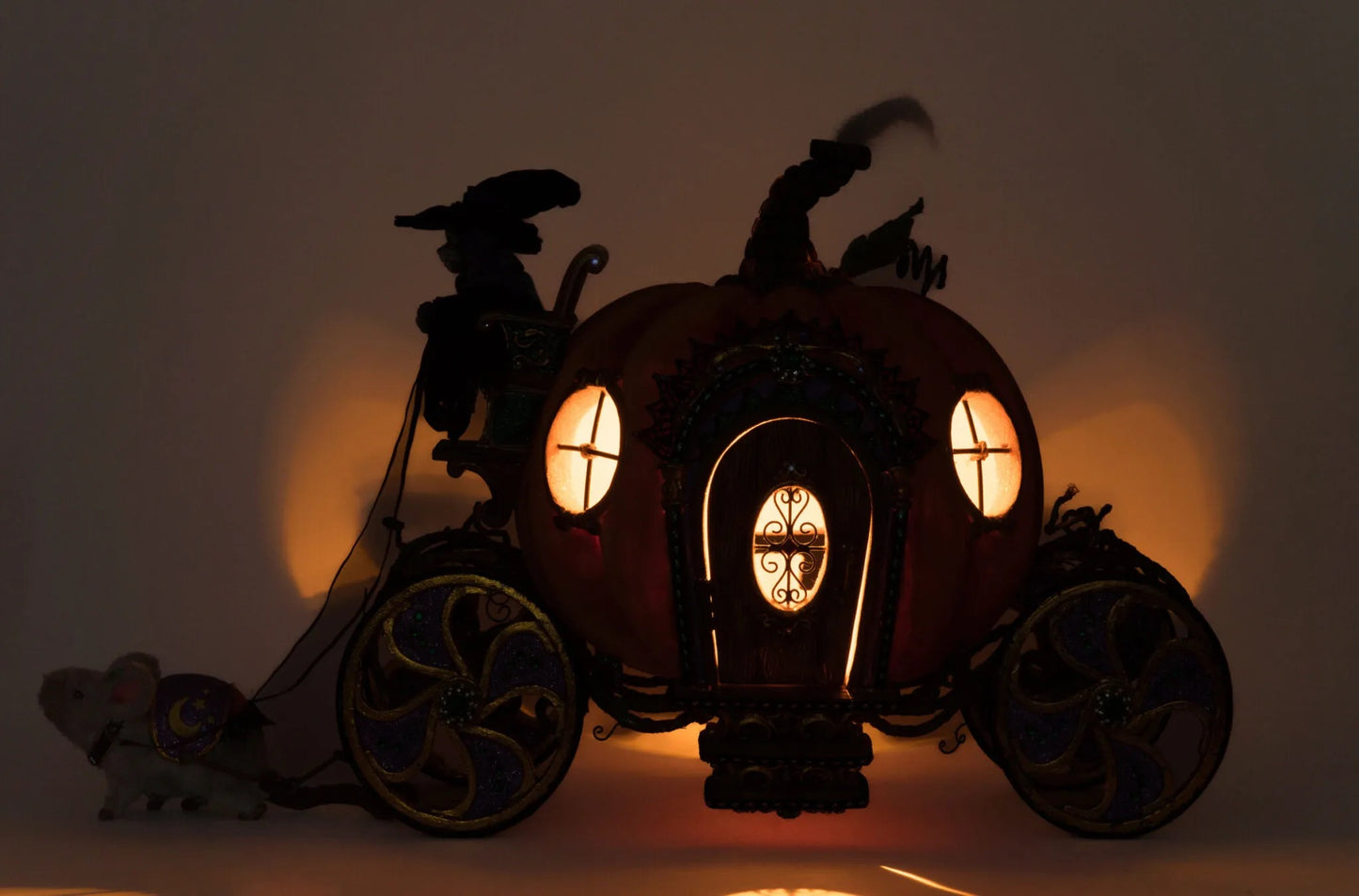 Katherine's Collection Enchanted Pumpkin Carriage   Katherine's Collection Halloween Pumpkin Carriage