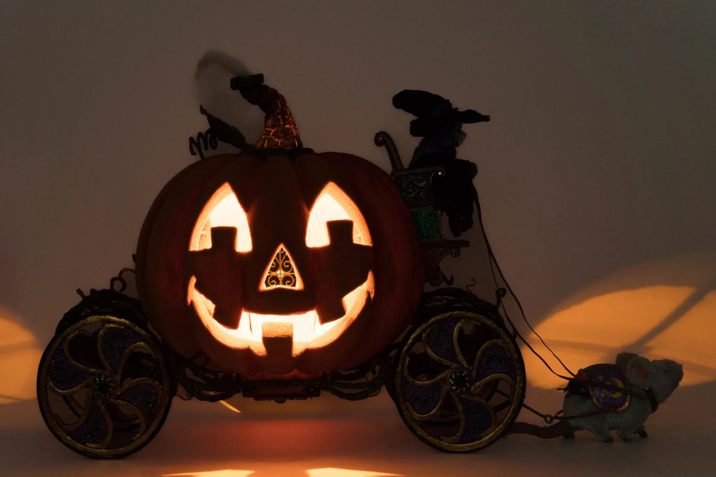 Katherine's Collection Enchanted Pumpkin Carriage   Katherine's Collection Halloween Pumpkin Carriage