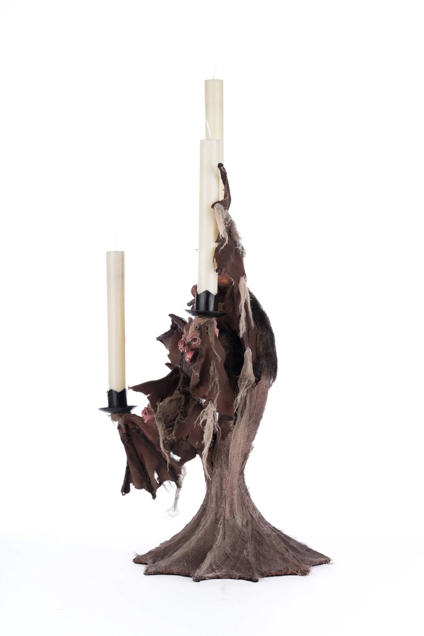 Katherine's Collection Bat Candelabra   Katherine's Collection Bat Candle Holder