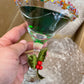 Katherine's Collection Set Of 2 Snowman Martini Glass Decor