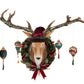 Katherine's Collection Winter Balsam and Berry Deer Wall Piece   Katherine's Collection Christmas Deer Wall Hanging