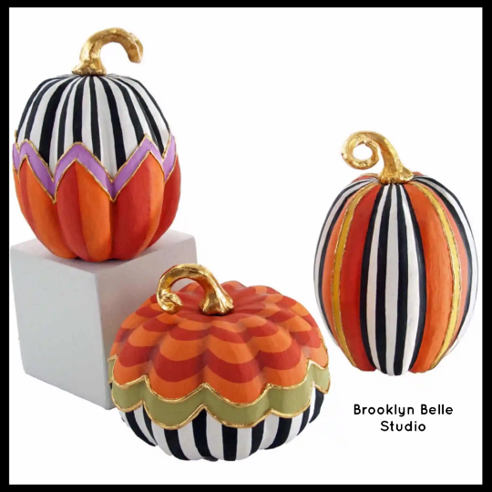 Katherine's Collection Halloween Pumpkin Set