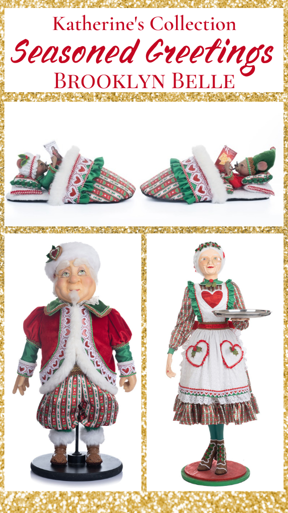 Katherine's Collection Santa with Utensil Cannister