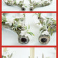 Katherine's Collection Christmas Decor Mistletoe Magic Antler Candleholder Set of 2