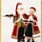 Katherine's Collection Mr and Mrs Claus Serving Piece