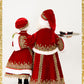 Katherine's Collection Mr and Mrs Claus Serving Piece