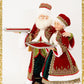 Katherine's Collection Mr and Mrs Claus Serving Piece